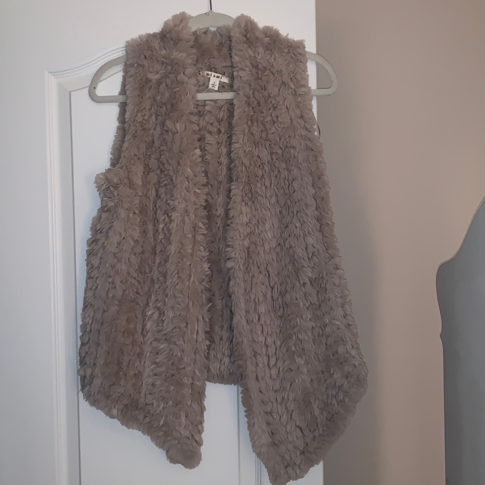 Cute Fuzzy Vest